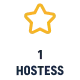 1 Hostess
